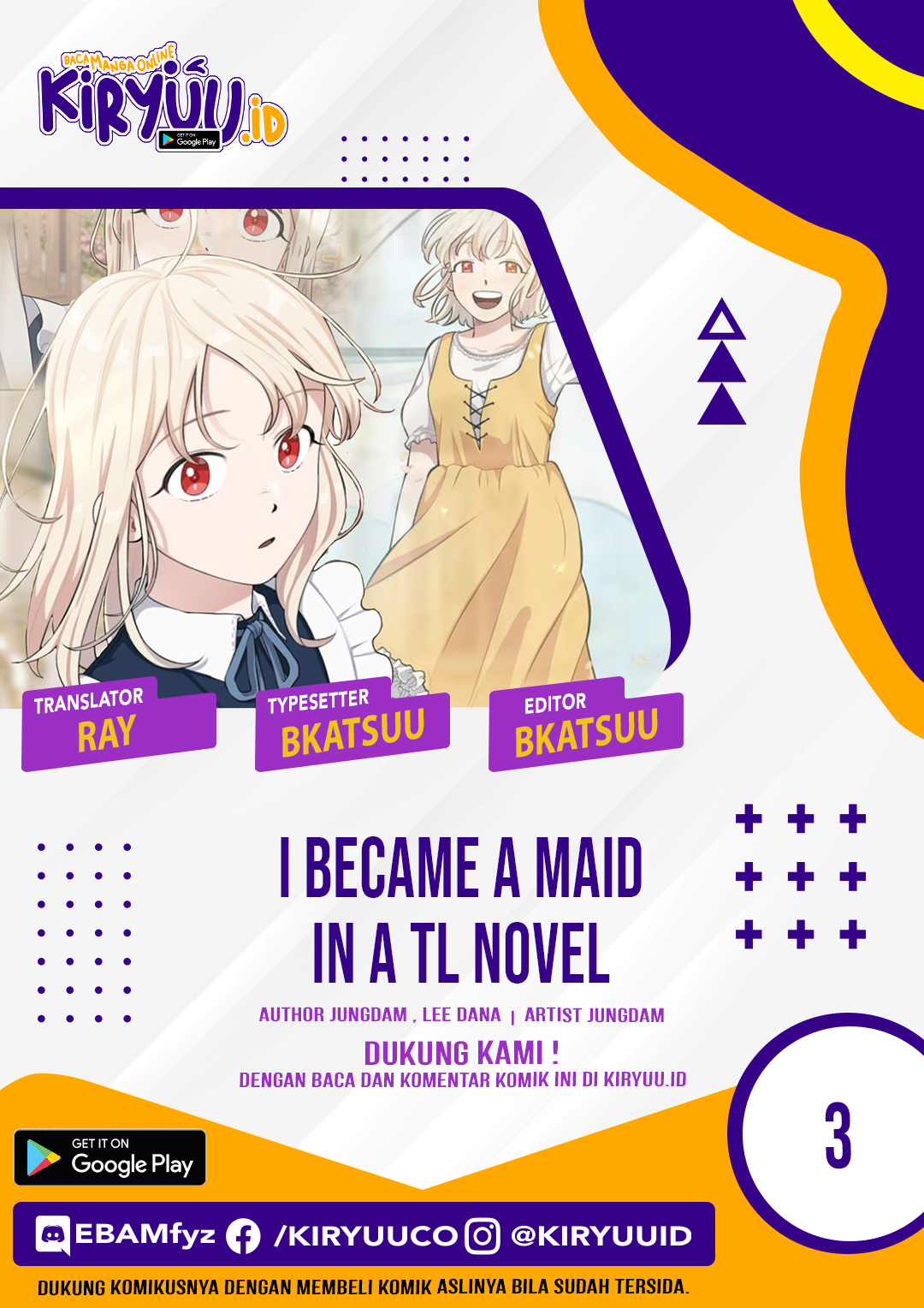 I Became a Maid in a TL Novel Chapter 03 Bahasa Indonesia