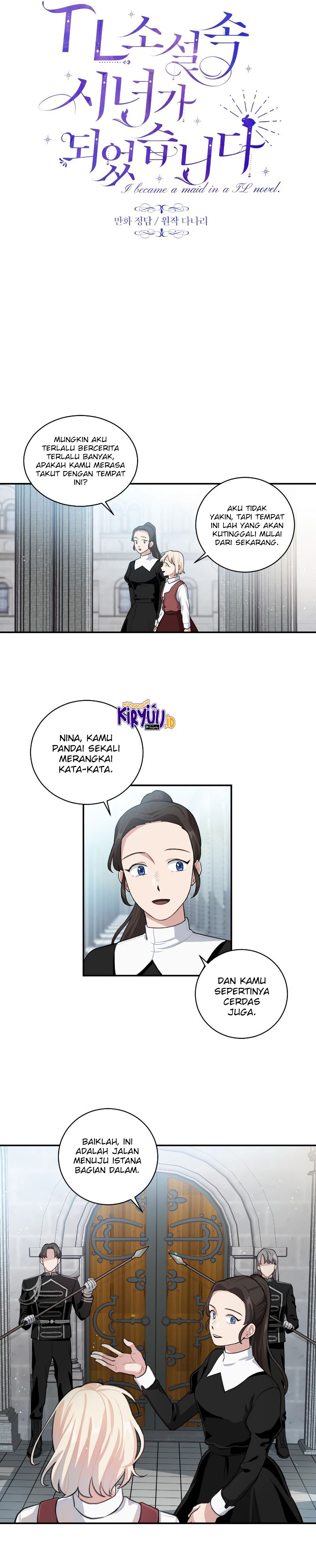 I Became a Maid in a TL Novel Chapter 03 Bahasa Indonesia