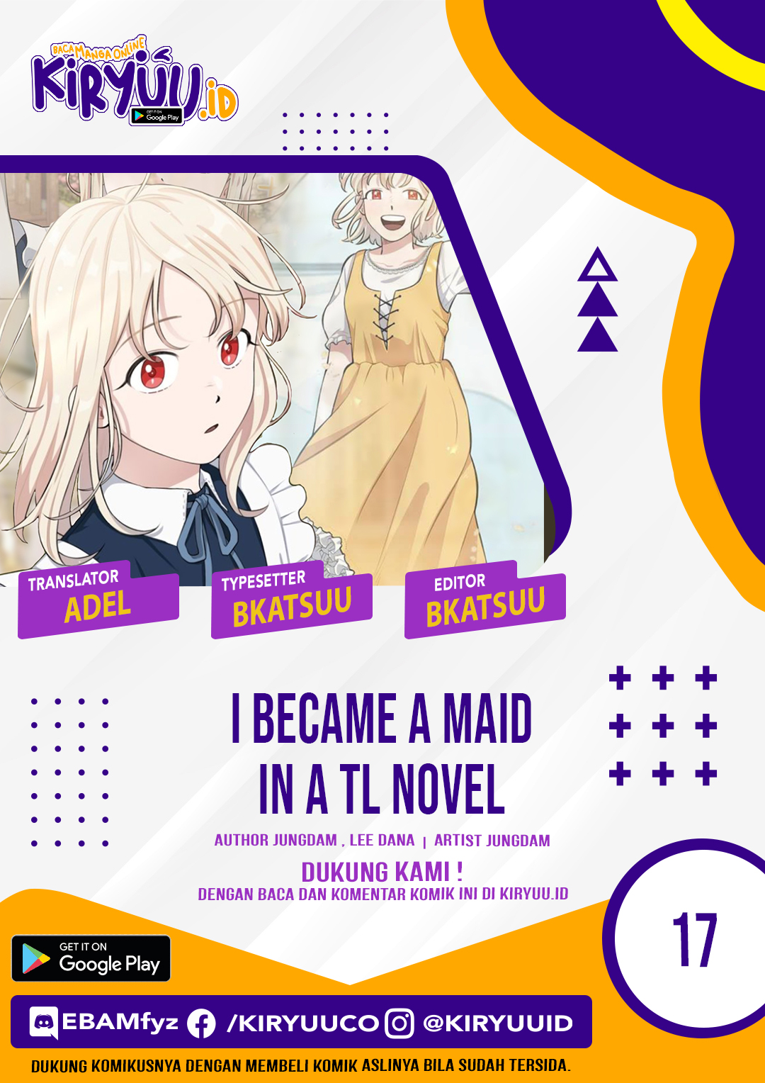 I Became a Maid in a TL Novel Chapter 17 Bahasa Indonesia