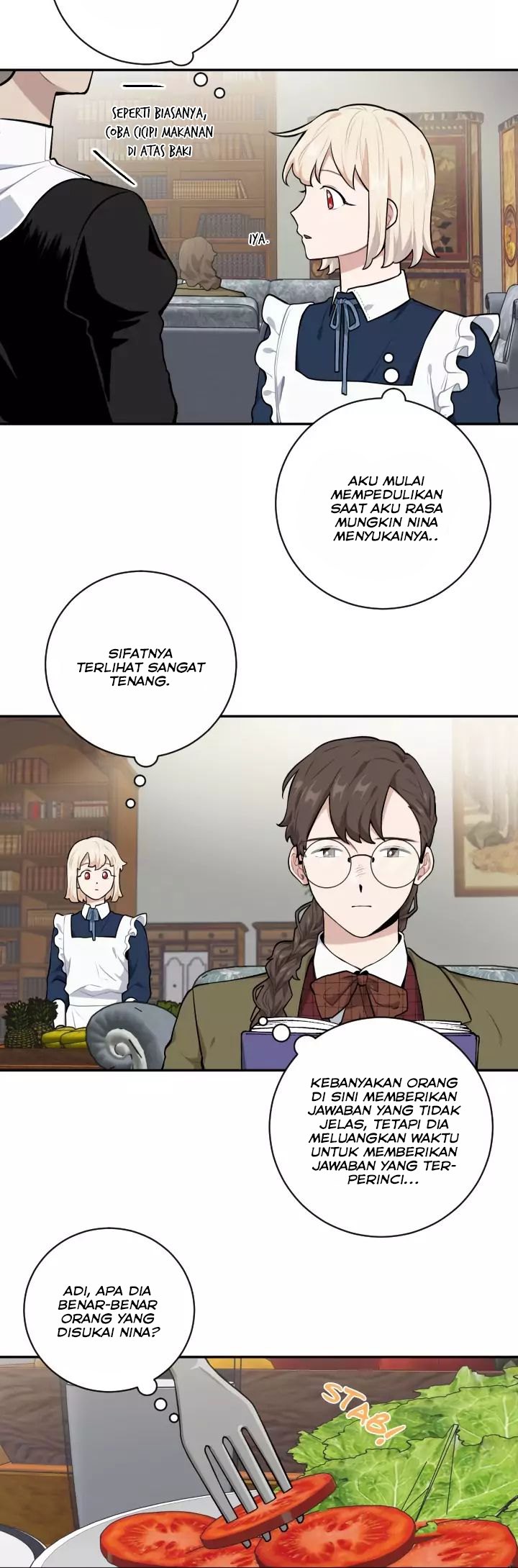 I Became a Maid in a TL Novel Chapter 23 Bahasa Indonesia