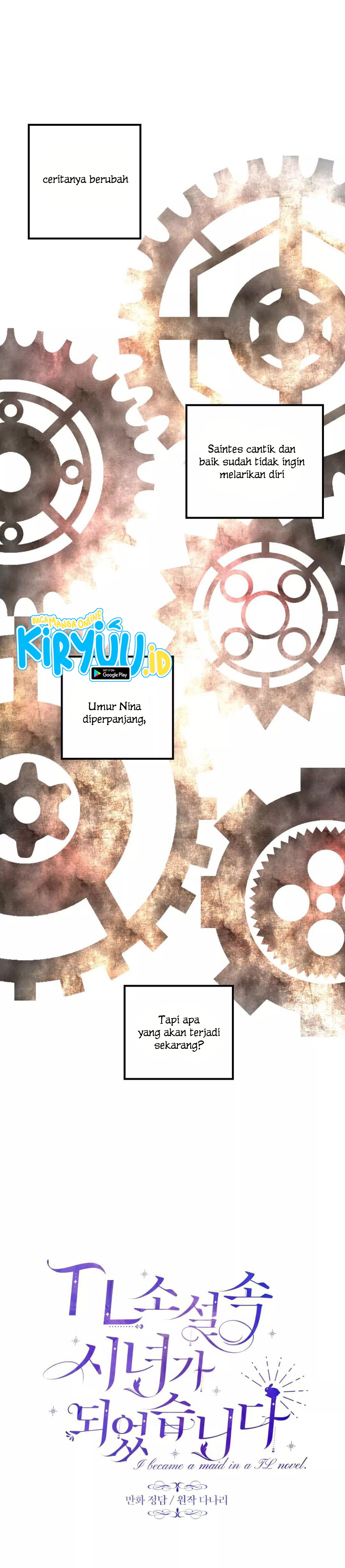 I Became a Maid in a TL Novel Chapter 27 Bahasa Indonesia