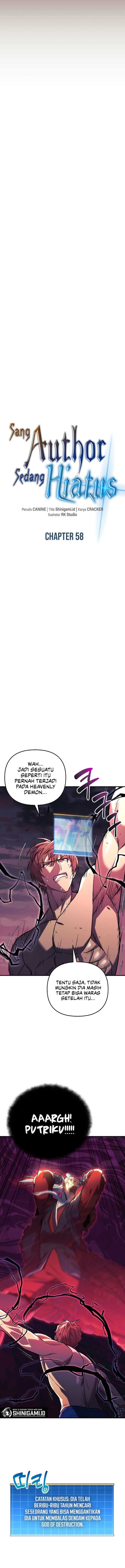 I’ll be Taking a Break for Personal Reasons (The Creator is On Hiatus) chapter 58