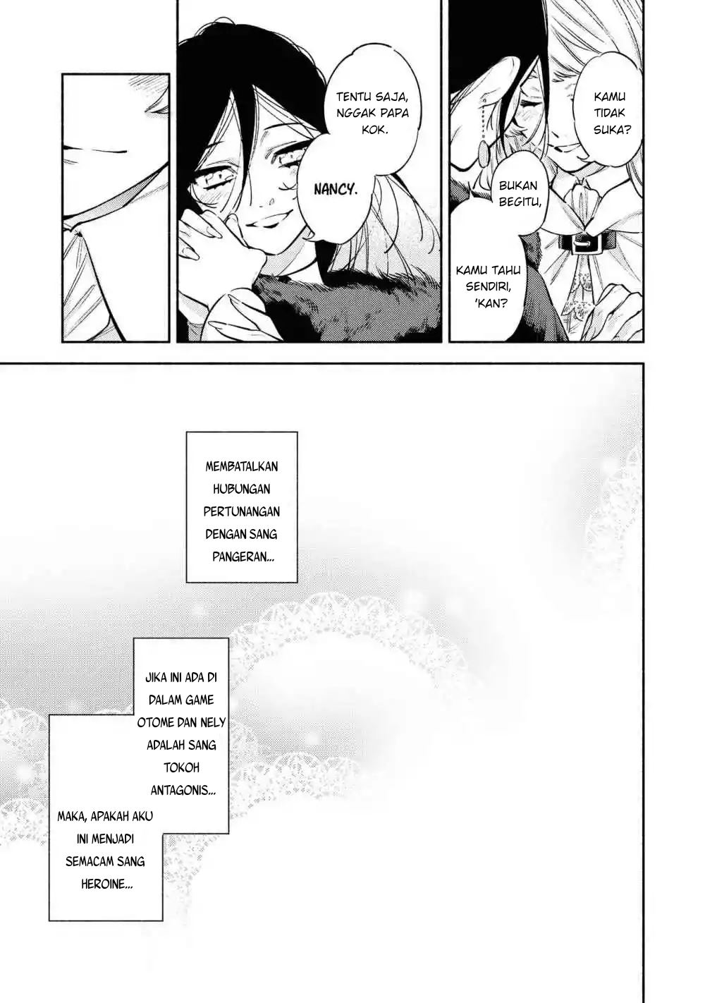 I’m the Villainess, but I’m Being Captured by the Heroine?! Chapter 01 Bahasa Indonesia