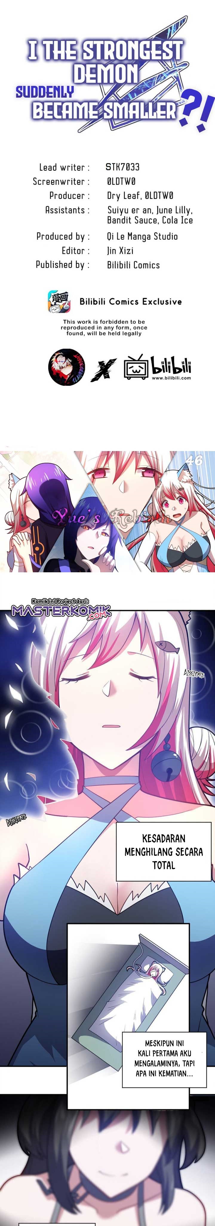 I, the Strongest Demon, Have Regained My Youth?! Chapter 46 Bahasa Indonesia