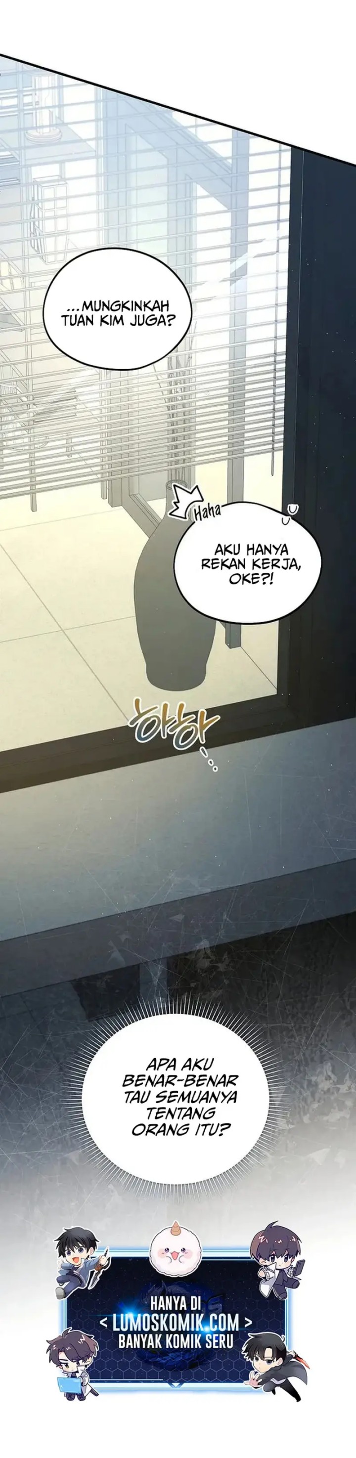 I’ll Retire After Saving the World Chapter 43 Bahasa Indonesia