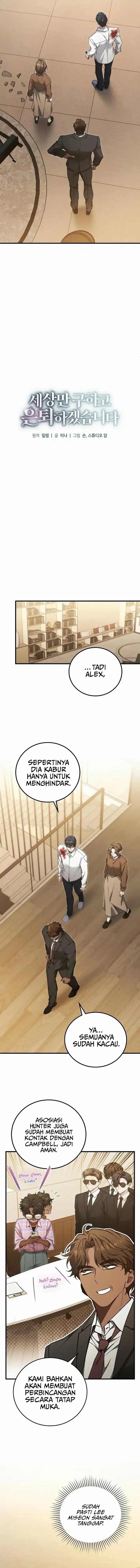 I’ll Retire After Saving the World Chapter 78 Bahasa Indonesia