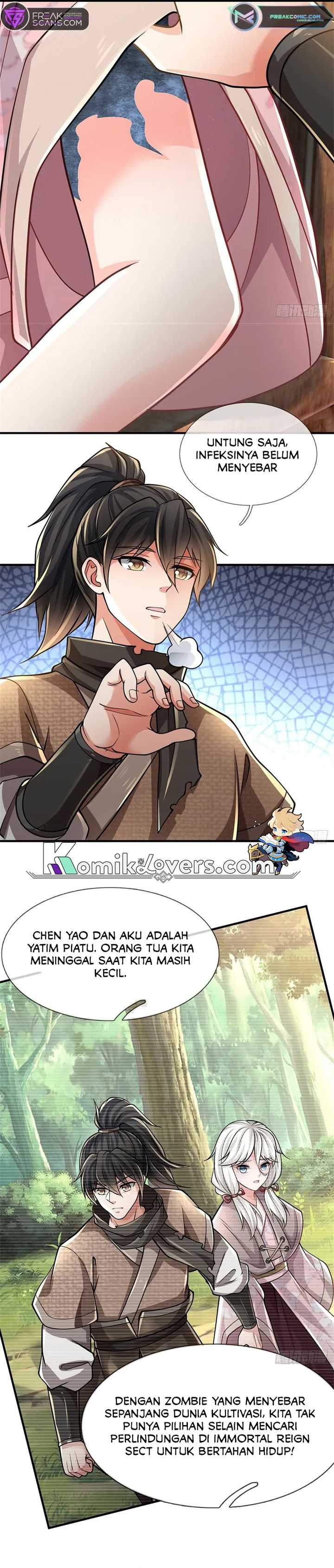 I Am Invincible in the Fantasy World of the Apocalypse Chapter 08 Bahasa Indonesia