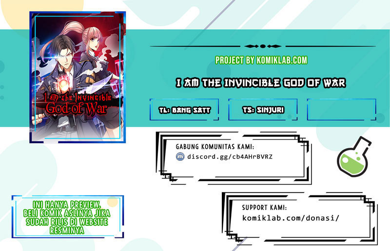 I Am the Invincible God of War Chapter 103 Bahasa Indonesia