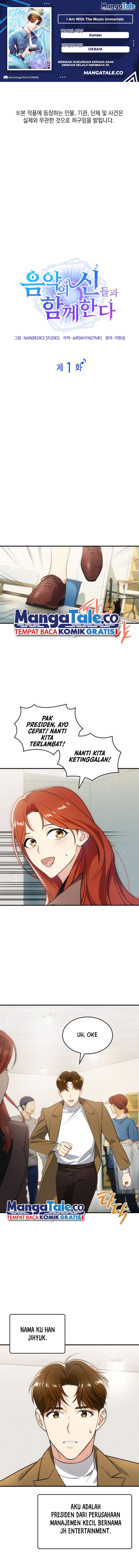 I Am With the Music Immortals Chapter 01 Bahasa Indonesia