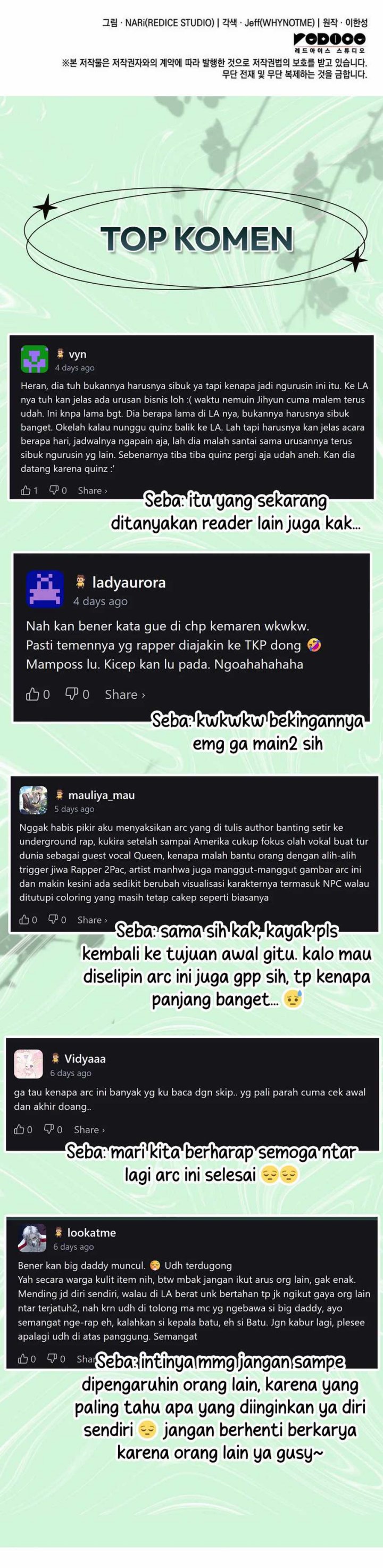 I Am With the Music Immortals Chapter 81 Bahasa Indonesia