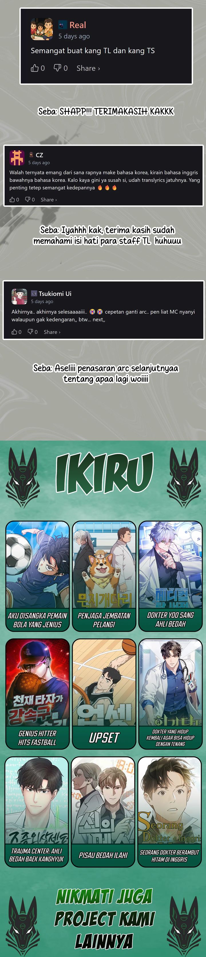 I Am With the Music Immortals Chapter 85 Bahasa Indonesia