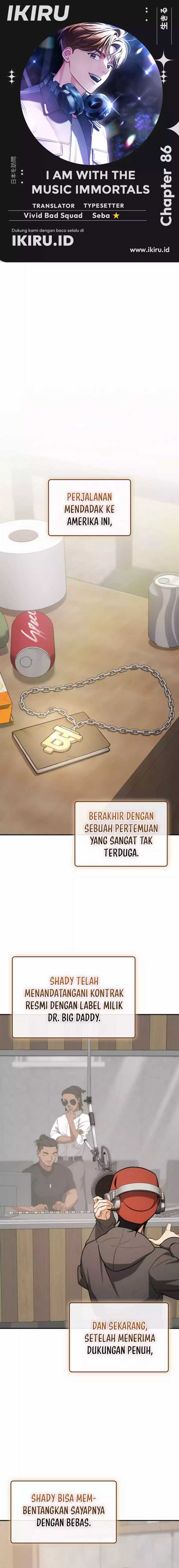 I Am With the Music Immortals chapter 86