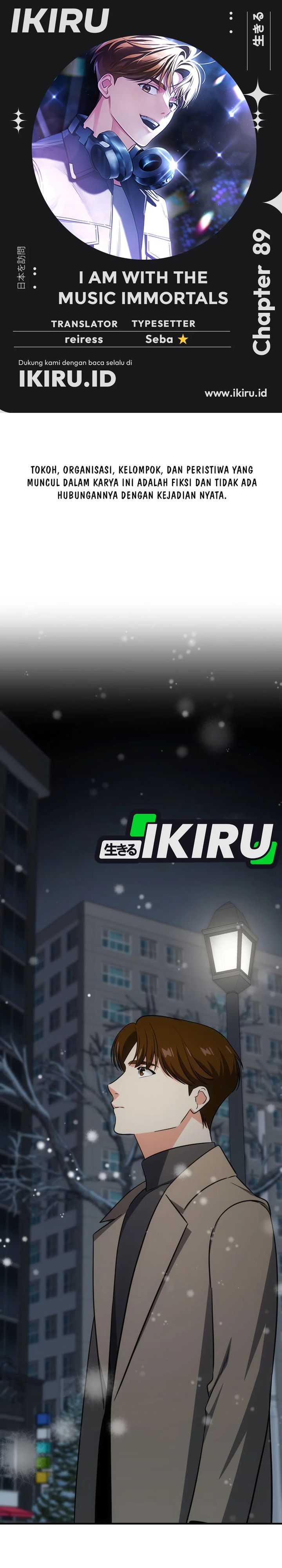I Am With the Music Immortals Chapter 89 Bahasa Indonesia
