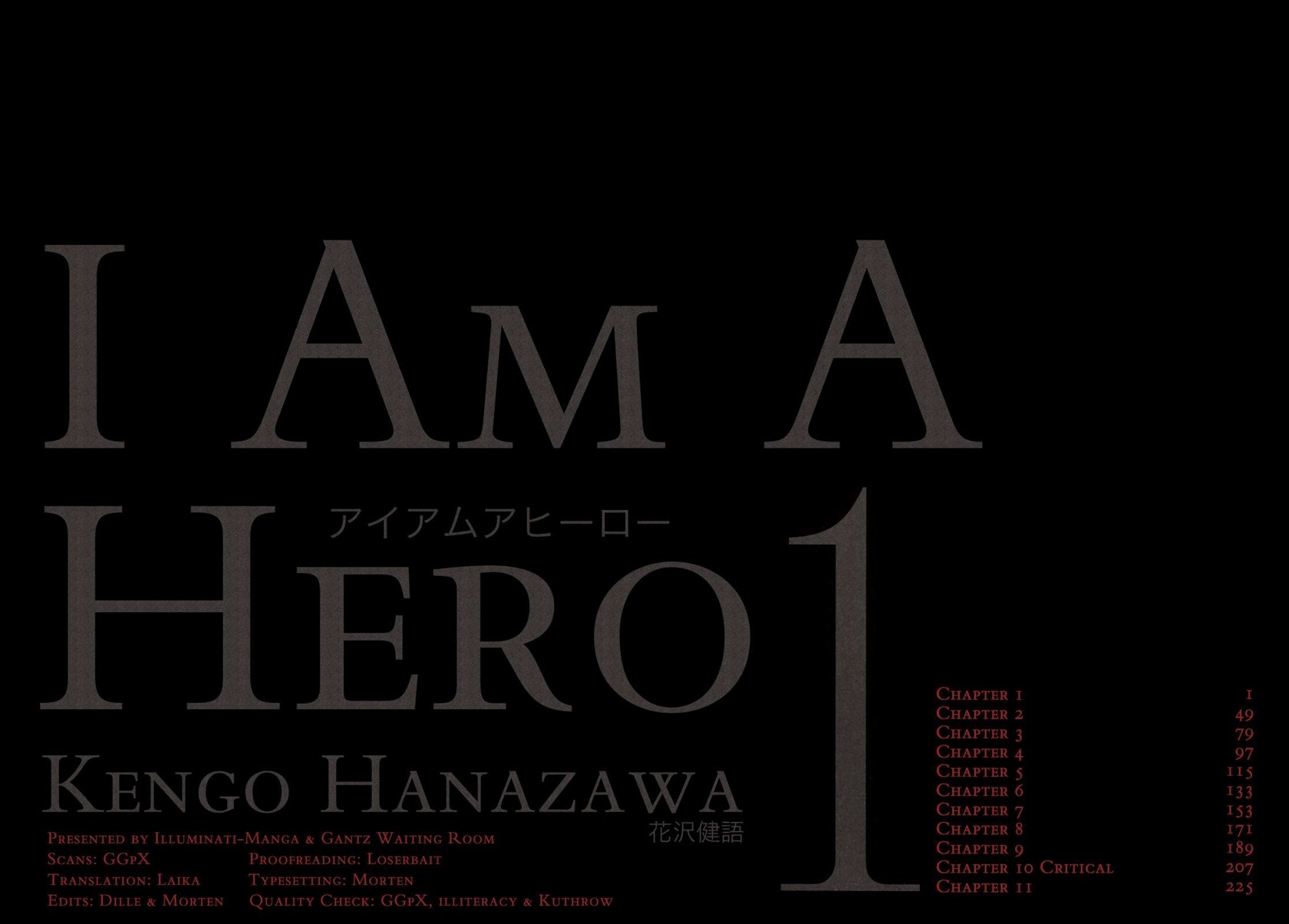 I Am a Hero Chapter 01 Bahasa Indonesia