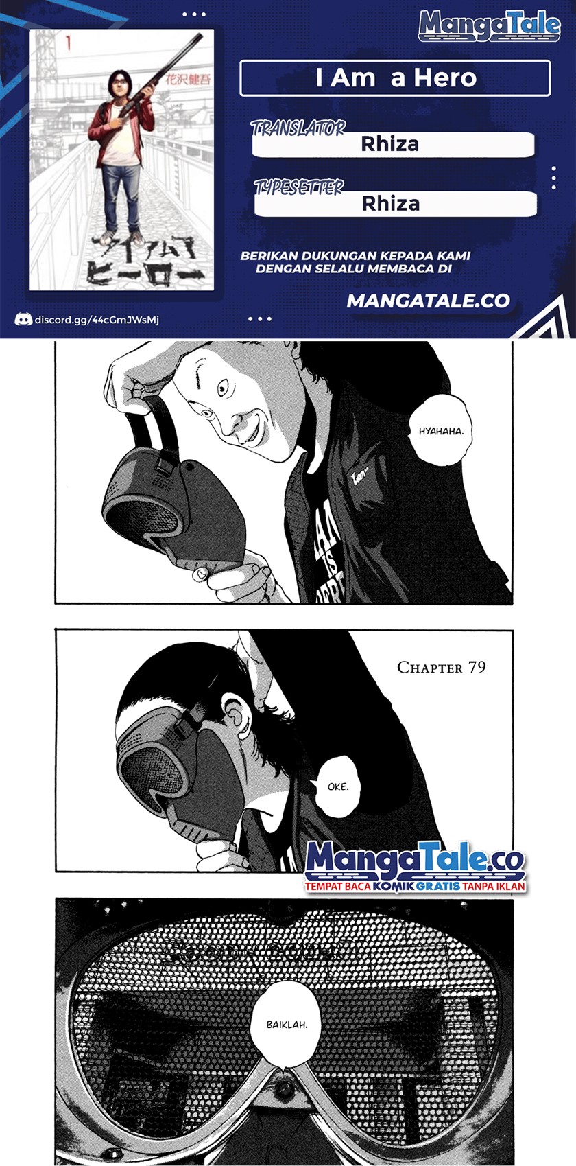 I Am a Hero Chapter 79 Bahasa Indonesia