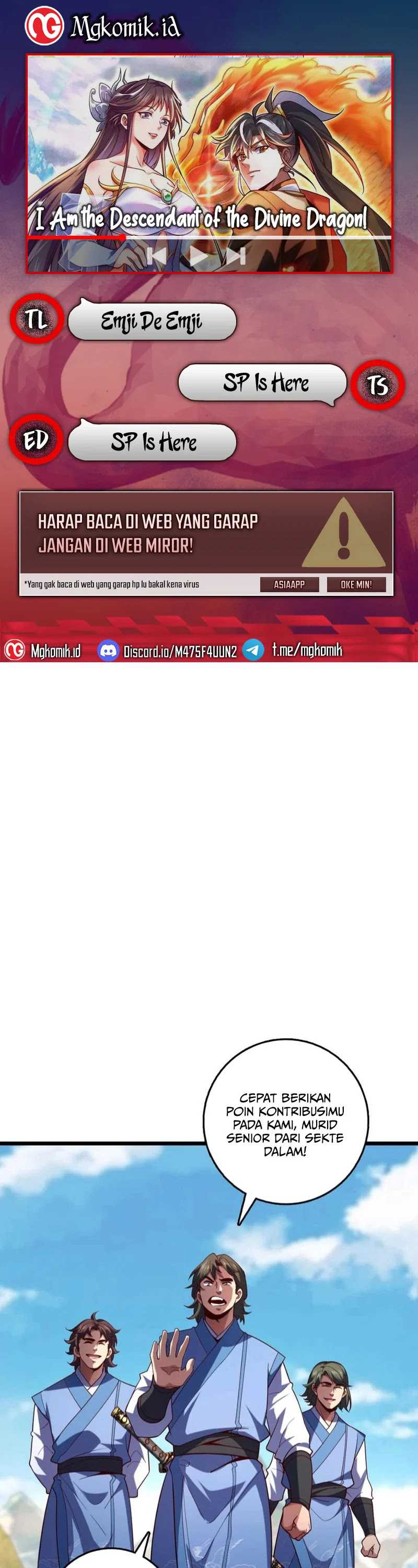I Am the Descendant of the Divine Dragon! Chapter 30 Bahasa Indonesia