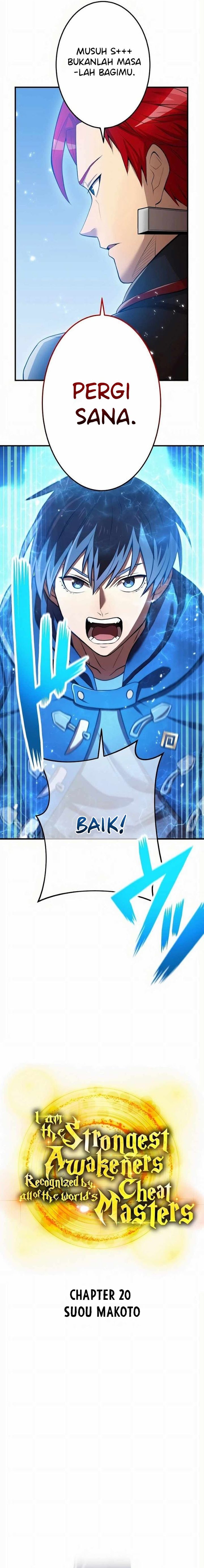 I Am the Strongest Awakeners, Recognized by All of the World’s Cheat Masters chapter 20