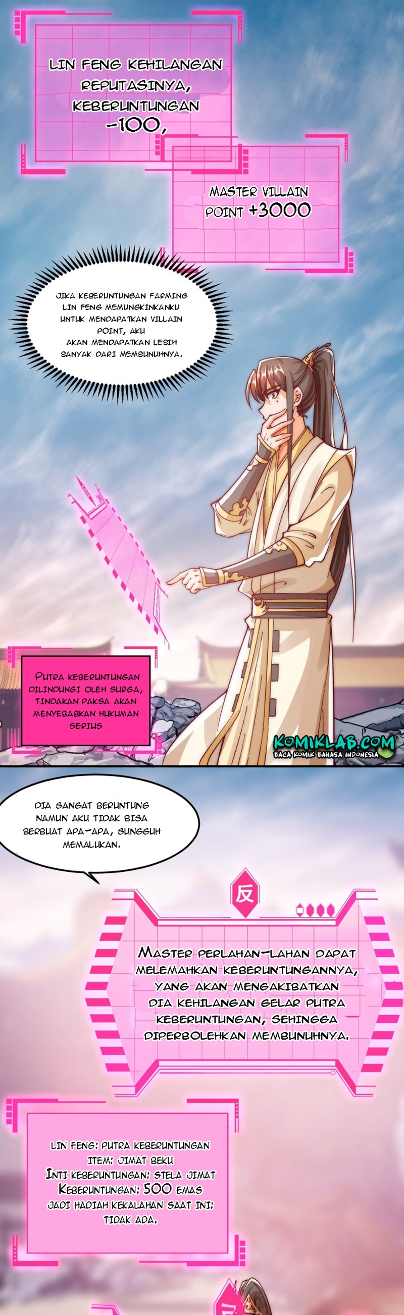 I Am the Supreme Villain Chapter 10 Bahasa Indonesia