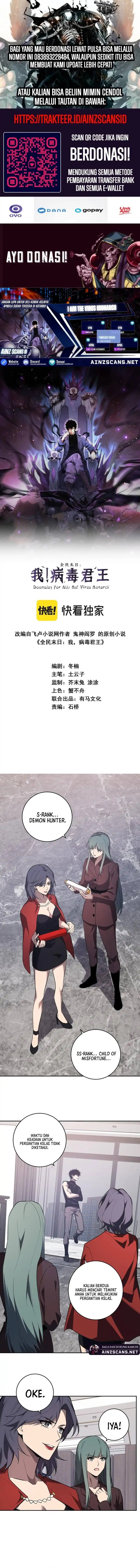 I Am the Virus Monarch Chapter 75 Bahasa Indonesia