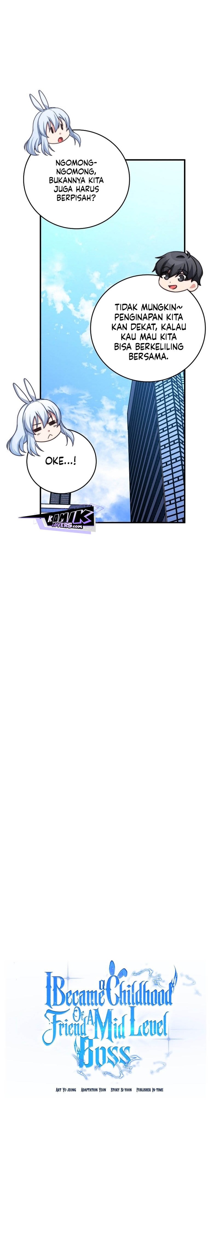 I Became A Childhood Friend of A Mid Level Boss Chapter 29 Bahasa Indonesia