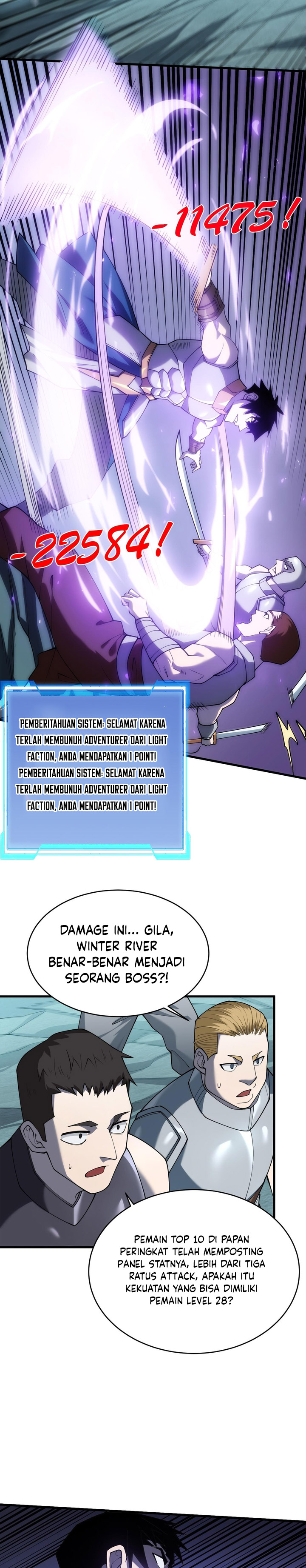 I Became The Game’s Biggest Villain Chapter 25 Bahasa Indonesia