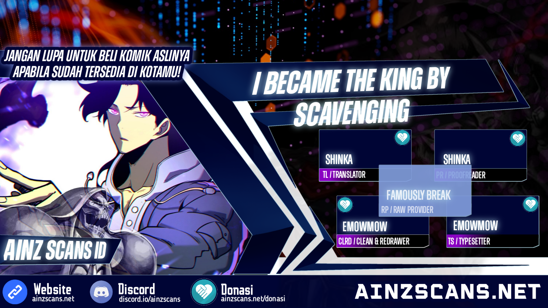 I Became The King by Scavenging Chapter 18 Bahasa Indonesia
