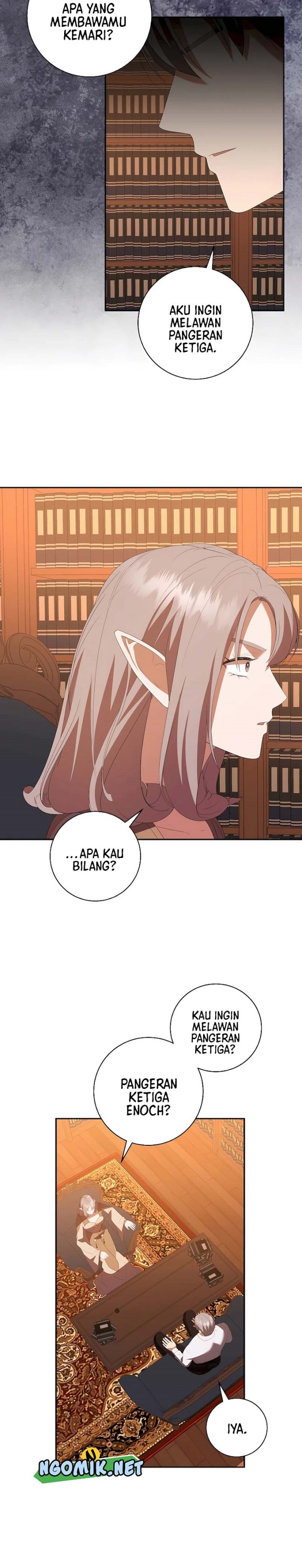 I Became The Youngest Prince in The Novel Chapter 45 Bahasa Indonesia