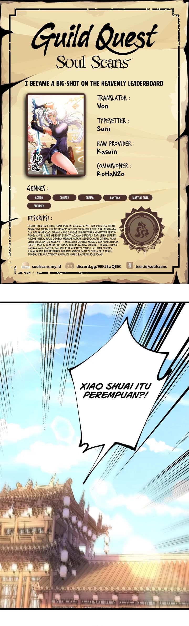 I Became a Big-Shot on the Heavenly Leaderboard chapter 29