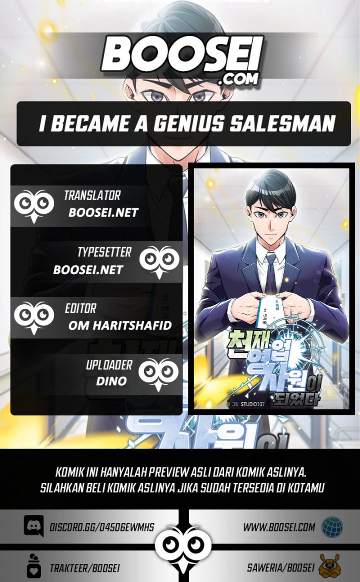 I Became a Genius Salesman Chapter 12 Bahasa Indonesia
