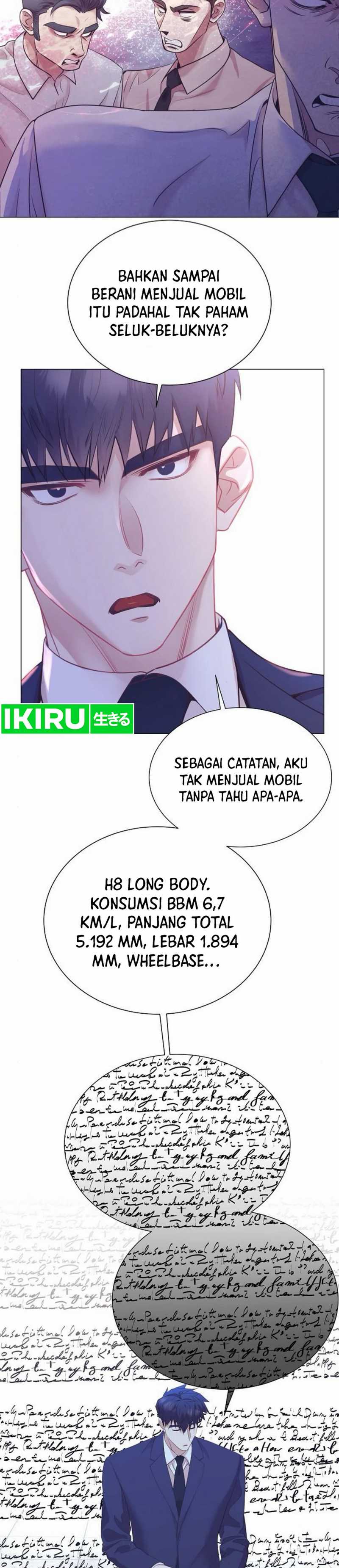 I Became a Sales Prodigy Chapter 68 Bahasa Indonesia