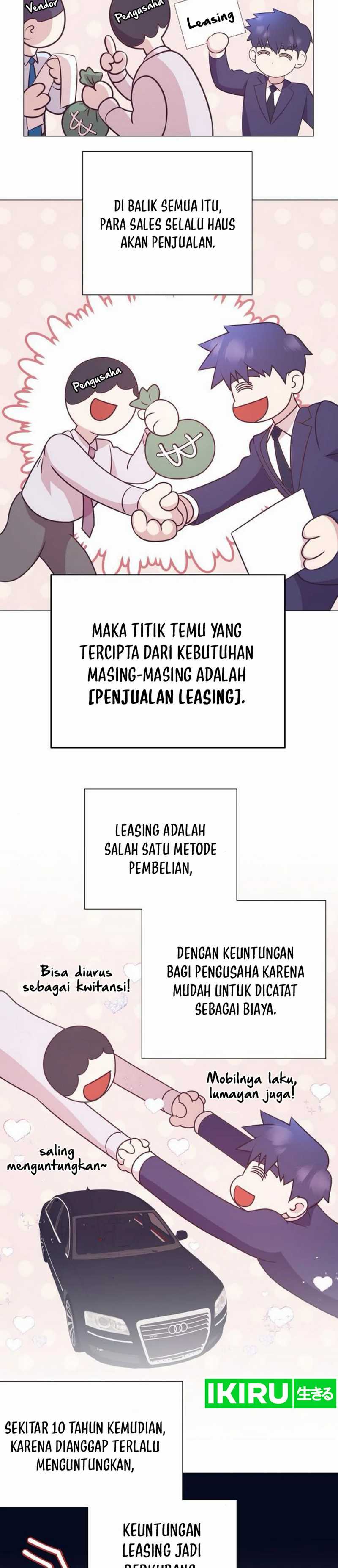 I Became a Sales Prodigy Chapter 68 Bahasa Indonesia