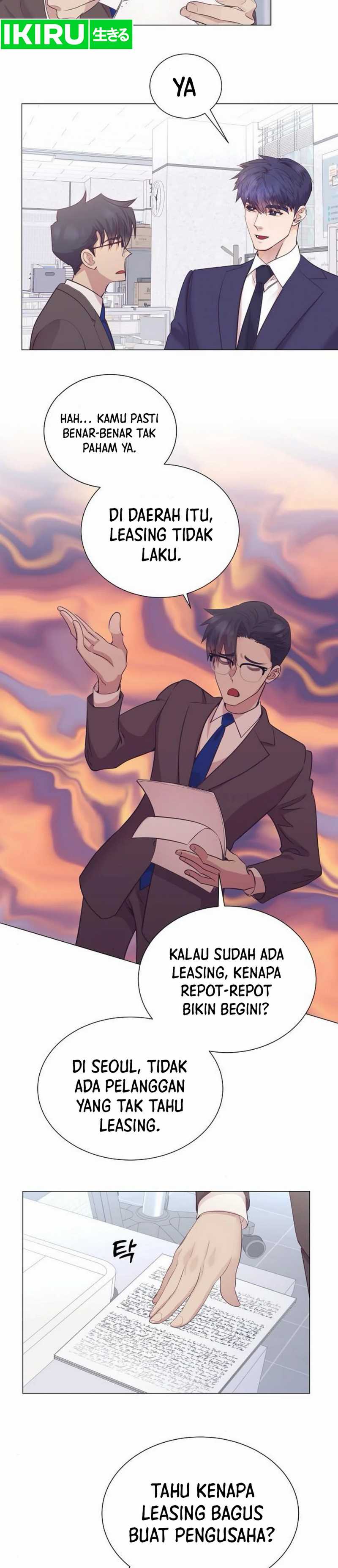 I Became a Sales Prodigy Chapter 68 Bahasa Indonesia