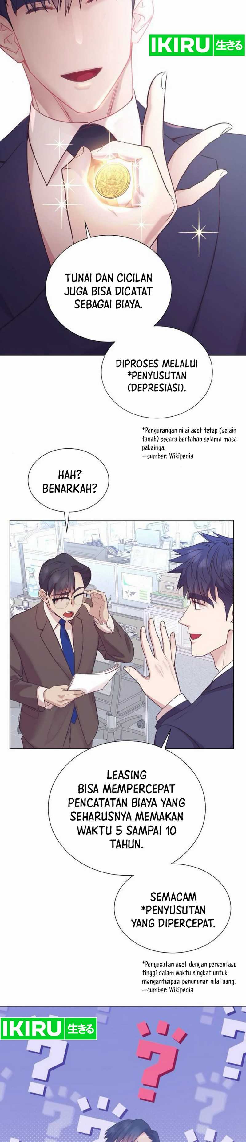 I Became a Sales Prodigy Chapter 68 Bahasa Indonesia