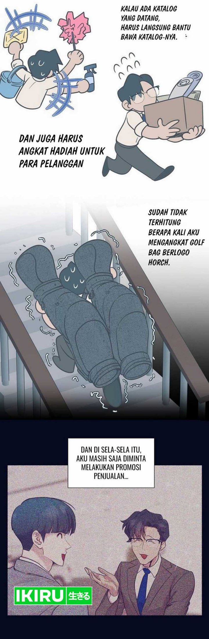 I Became a Sales Prodigy Chapter 72 Bahasa Indonesia