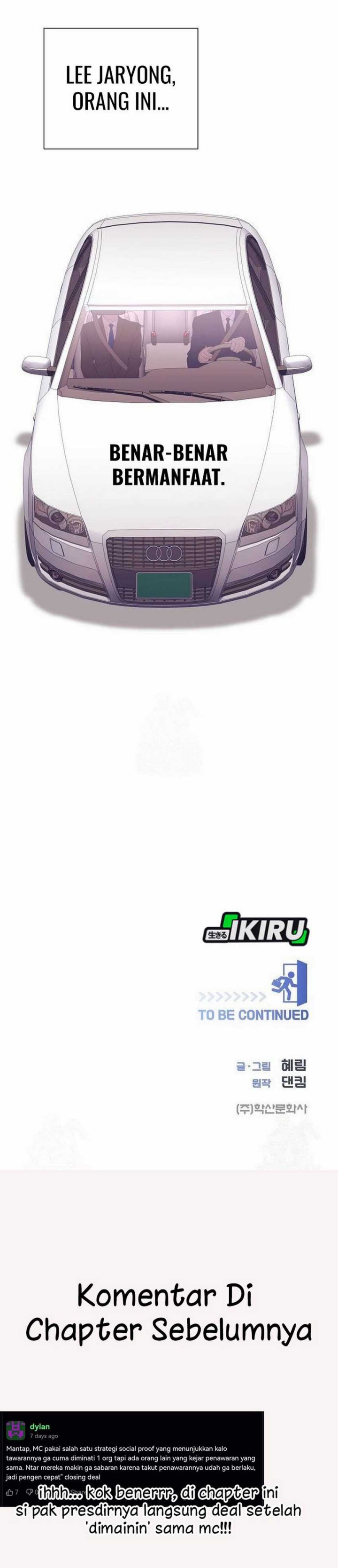 I Became a Sales Prodigy Chapter 72 Bahasa Indonesia