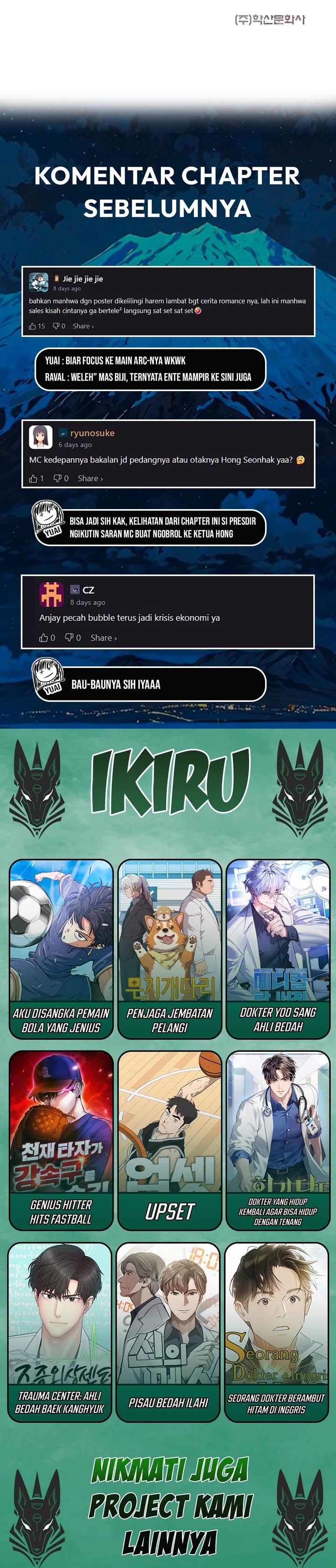 I Became a Sales Prodigy Chapter 79 Bahasa Indonesia