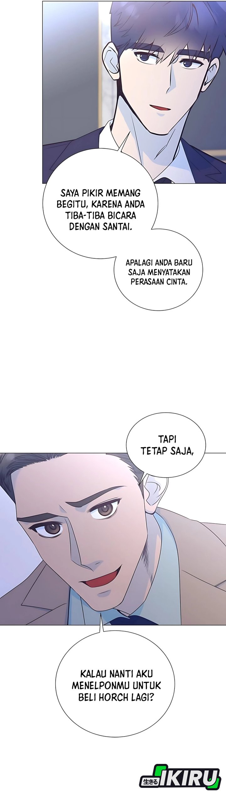 I Became a Sales Prodigy Chapter 85 Bahasa Indonesia