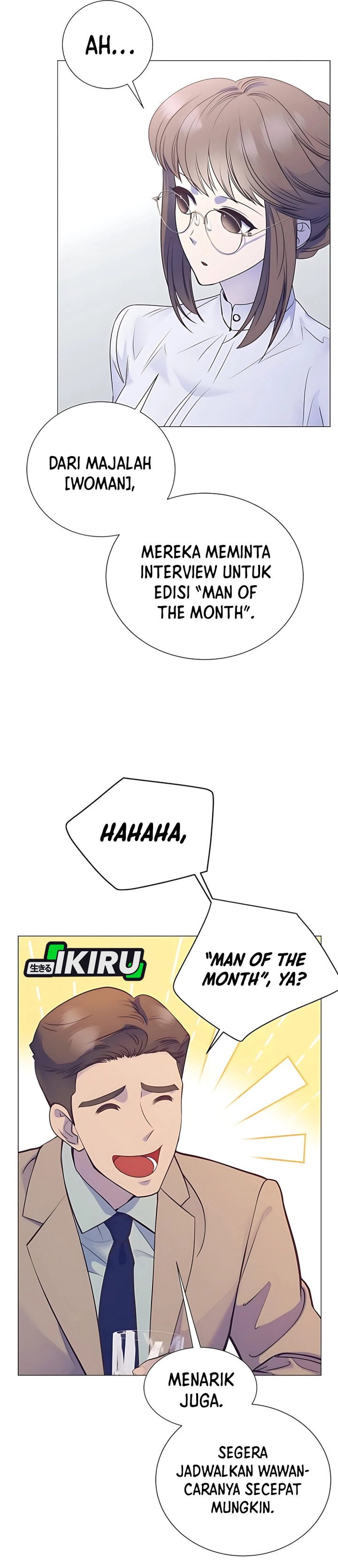 I Became a Sales Prodigy Chapter 85 Bahasa Indonesia