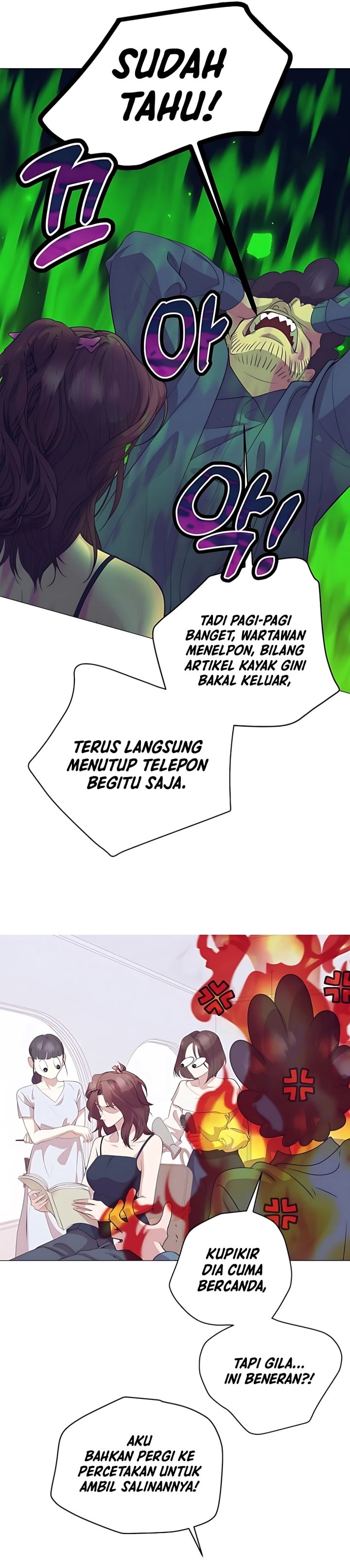 I Became a Sales Prodigy Chapter 85 Bahasa Indonesia