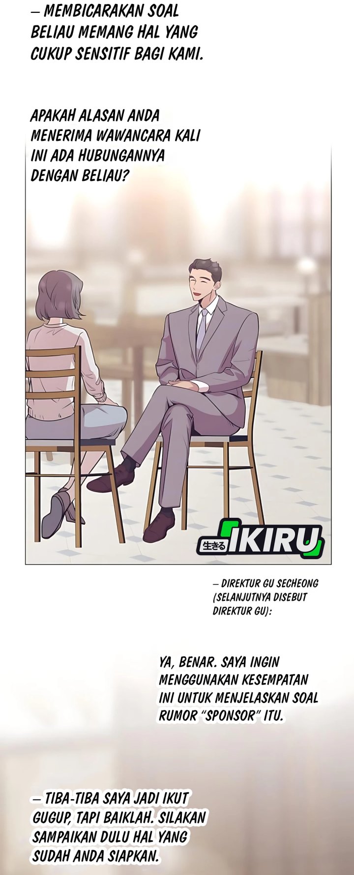 I Became a Sales Prodigy Chapter 85 Bahasa Indonesia