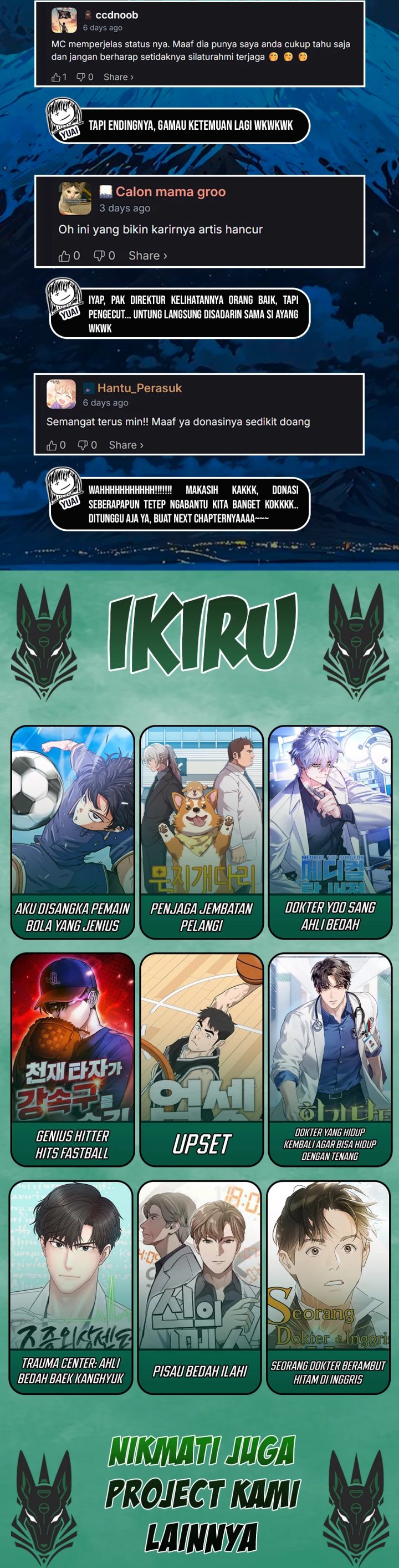 I Became a Sales Prodigy Chapter 85 Bahasa Indonesia