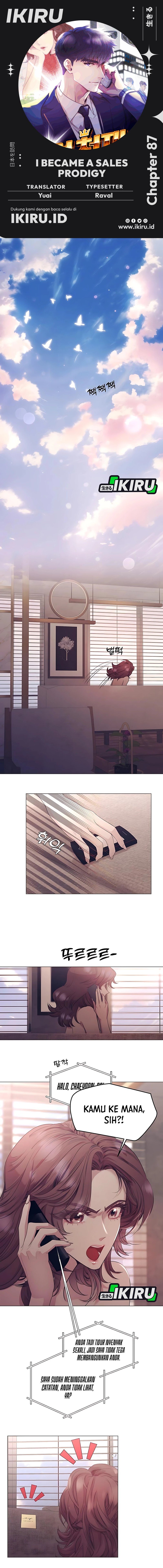 I Became a Sales Prodigy chapter 87