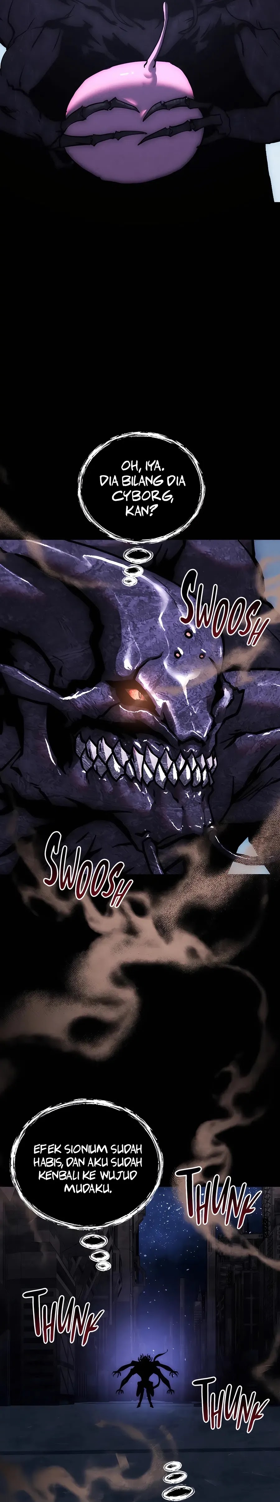 I Became an Evolving Space Monster Chapter 30.2 Bahasa Indonesia