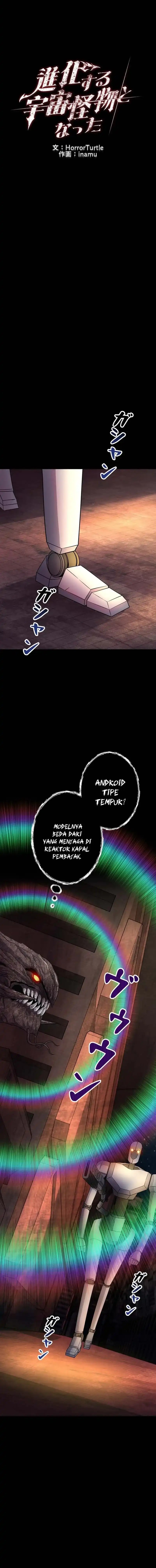 I Became an Evolving Space Monster Chapter 35 Bahasa Indonesia