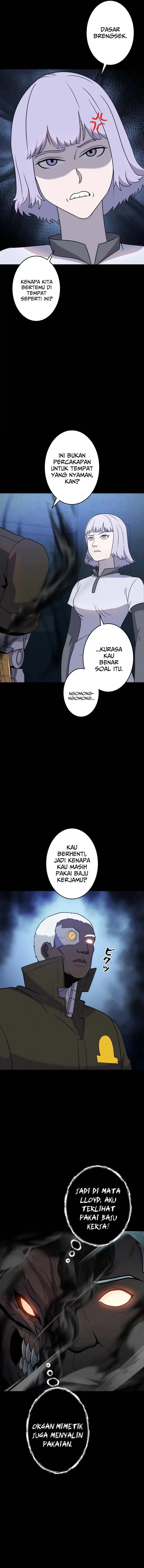 I Became an Evolving Space Monster Chapter 35 Bahasa Indonesia