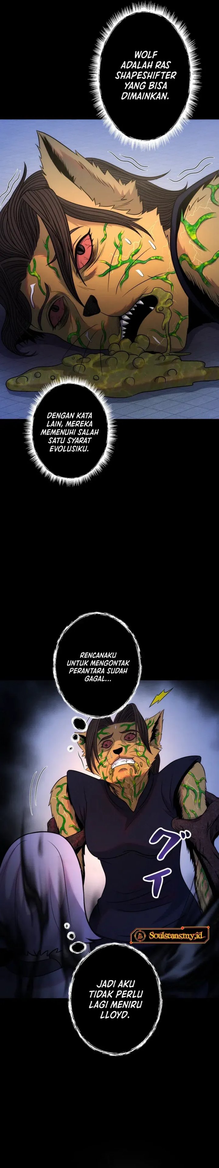 I Became an Evolving Space Monster Chapter 37 Bahasa Indonesia