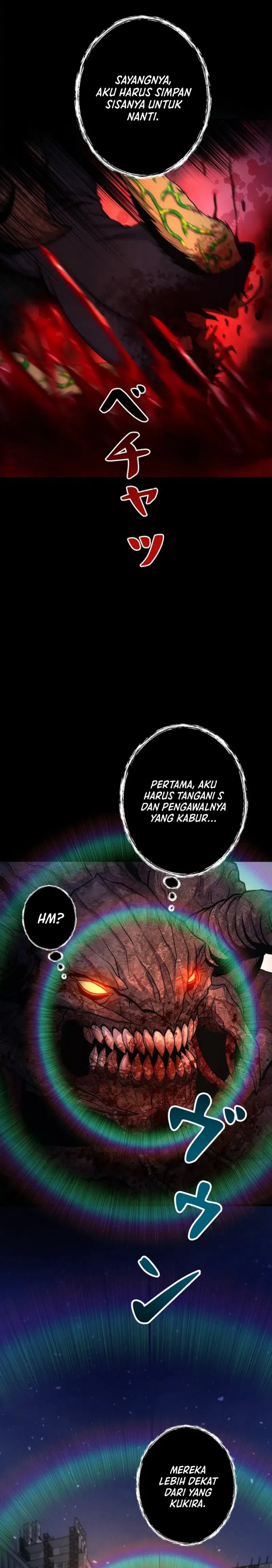 I Became an Evolving Space Monster Chapter 37 Bahasa Indonesia