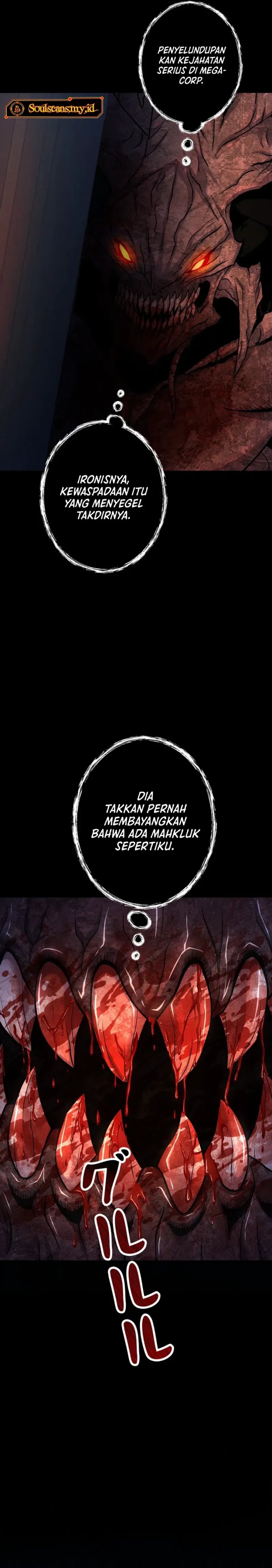 I Became an Evolving Space Monster Chapter 37 Bahasa Indonesia