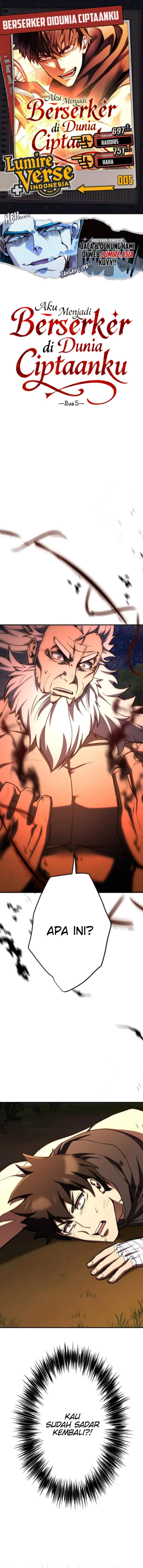 I Became the Berserker of the World I Created Chapter 05 Bahasa Indonesia