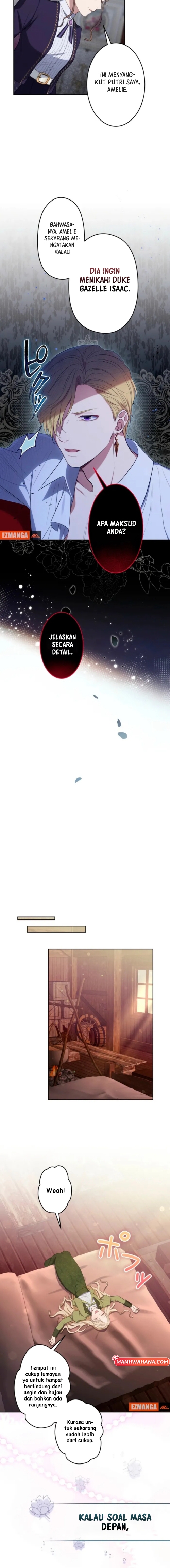 I Became the Contract Mother of the Grim Reaper Duke’s Family and They Became Obsessed With Me Chapter 21 Bahasa Indonesia